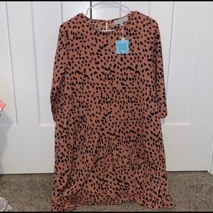 Cheetah Print Dress